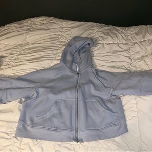 Lululemon full Zip Cropped Scuba - M/L